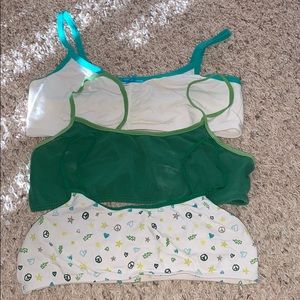 3 pack of training bras